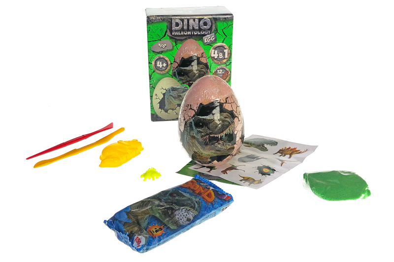 Набір для розкопок DP-03-01 "Dino Paleontology. EGG" 4в1 DANKO
