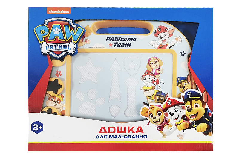 Магнітна дошка Paw Patrol PP-82104 кольорова в коробці