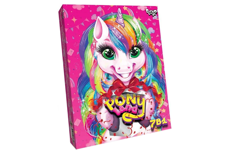 Набір для творчості PL-01-01U "Pony Land 7в1" DANKO