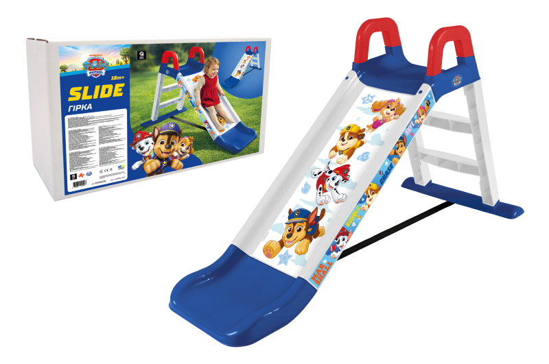 Small slide QB002-302 "Puppy Patrol" 140 cm qbee