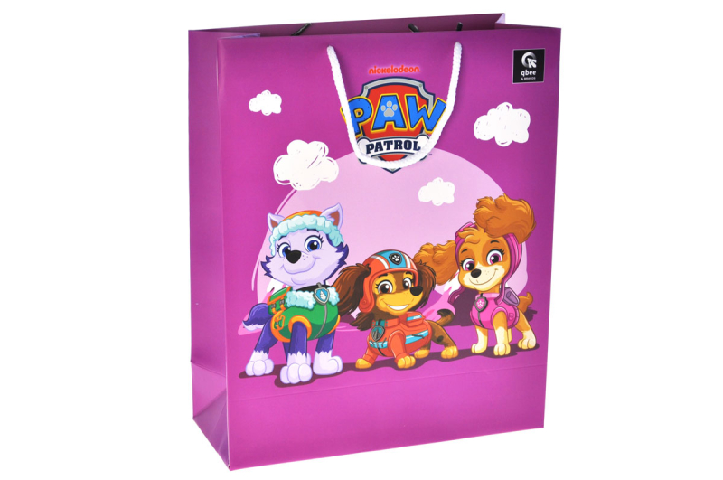 Paper package M QB004-104 "Puppy Patrol: Girls Team" r.27x33x11 cm qbee