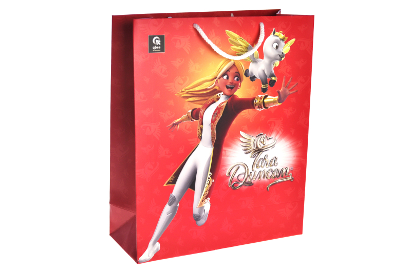 Paper package M QB004-106 "Tara Duncan" r.27x33x11 cm qbee