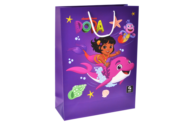Paper package L QB004-202 "Dora the Wanderer" r.31x42x12 cm qbee