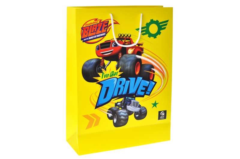 Paper package L QB004-203 "Bliss and miracle machines" r.31x42x12 cm qbee