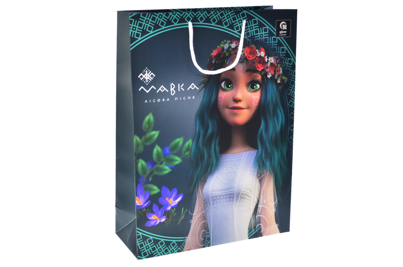 Paper package L QB004-205 "Mavka" r.31x42x12 cm qbee