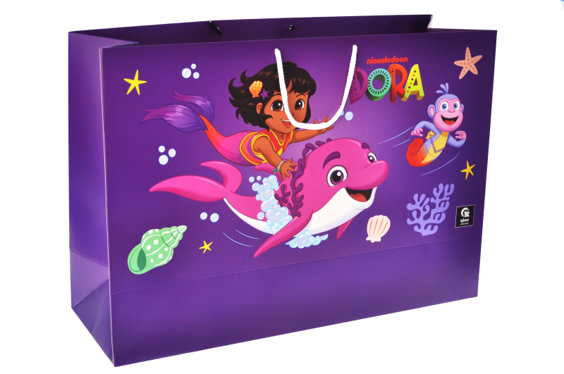 XL paper package QB004-302 "Dora the Wanderer" r.50x35x17 cm qbee