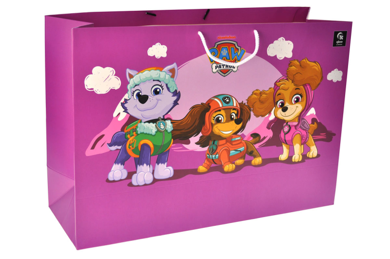 XL paper package QB004-304 "Pup Patrol: Girls Team" r.50x35x17 cm qbee