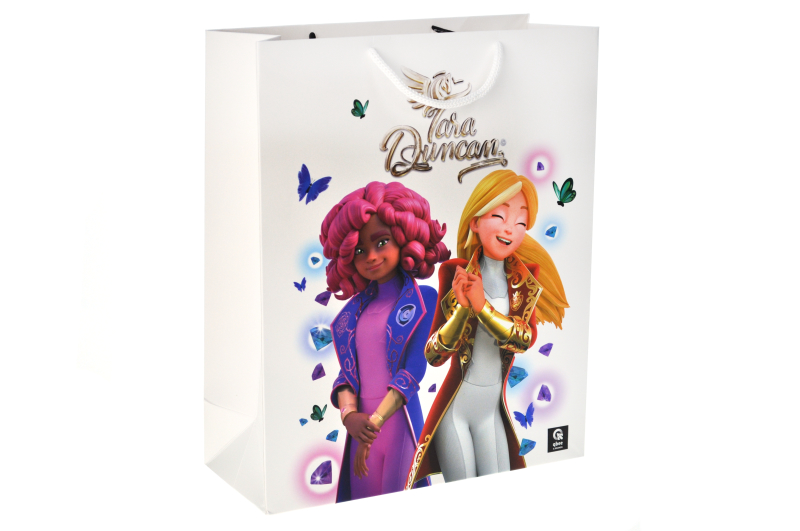 Paper package M QB004-107 "Tara Duncan" r.27x33x11 cm qbee