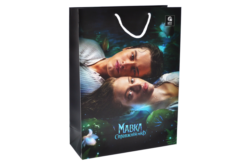 Paper package L QB004-209 "Mavka. The real myth. Mavka and Lukyan" r.31x42x12 cm qbee