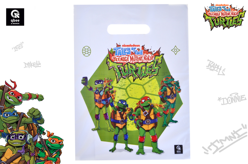 Polyethylene package (M) QB005-106 "Ninja Turtles" r.30x25.5 cm qbee