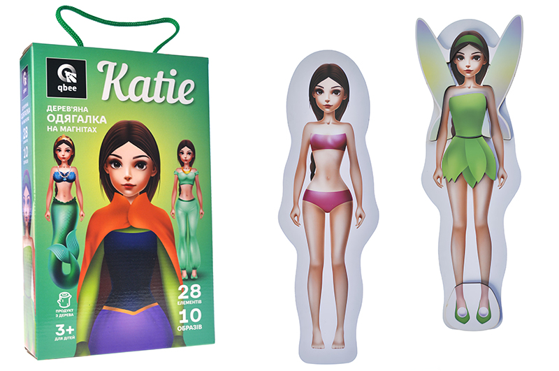 Magnetic dressing table QB600-008 "Katie" wooden qbee