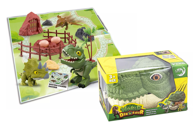 Ігровий набір "Dino" з сумкою і аксесуарами, в коробці