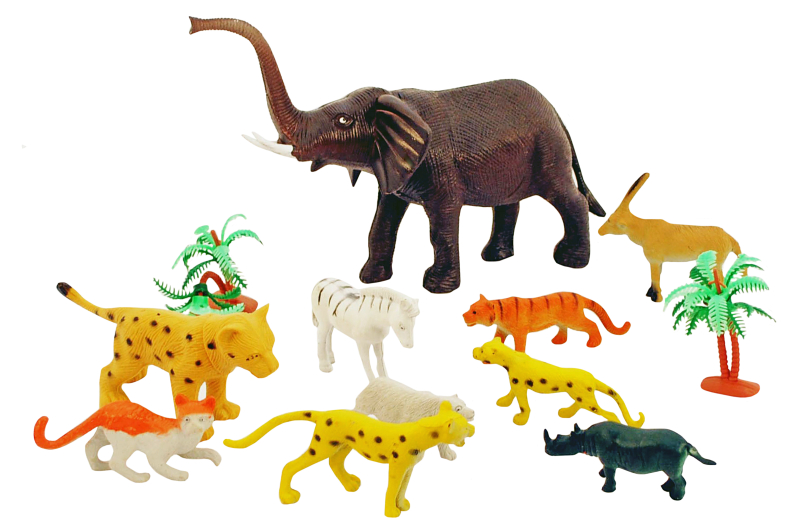 Набір диких тварин в кульку A586 р.25x17см YG TOYS